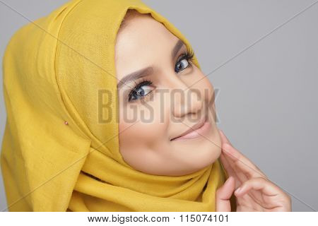 Fashionable Muslimah Woman
