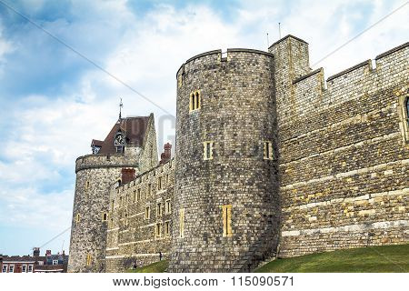 Curfew Tower, Part Of  Lower Ward In Medieval Windsor Castle