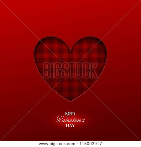 Bright Valentine`s day background