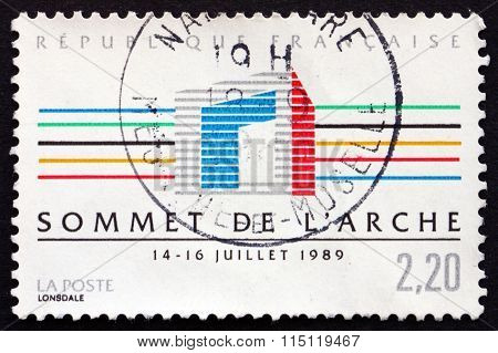 Postage Stamp France 1999 Summit Of The Arch