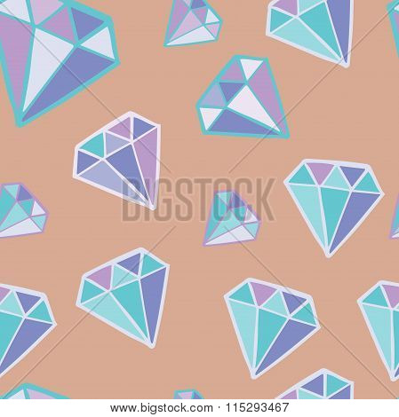 Vintage diamond pattern