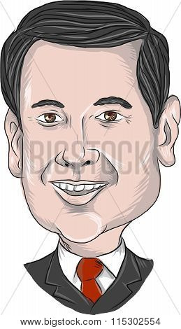 Marco Rubio Caricature