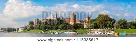 Wawel Castle In Kracow