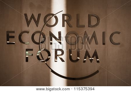 World Economic Forum In Davos (switzerland)
