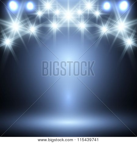Abstract neon illustration