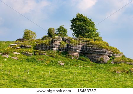 Karst Erosion Formations - Lessinia Italy