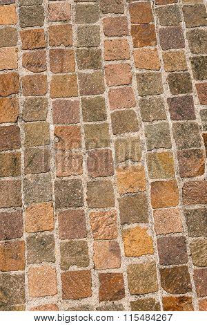 Porphyry Stone Floor - Sanpietrini Or Sampietrini