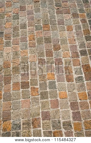 Porphyry Stone Floor - Sanpietrini Or Sampietrini