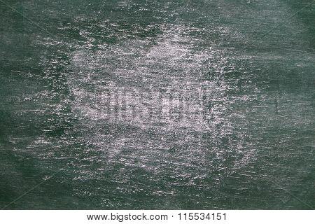 old green chalkboard background with space for concept idea