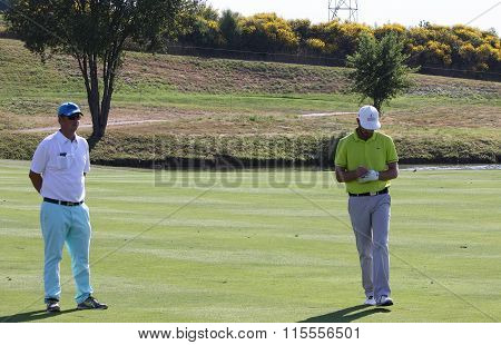 Xavier Poncelet At The Golf French Open 2015
