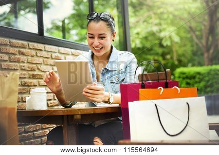 Shopping Buying Commerce Customer Happiness Concept