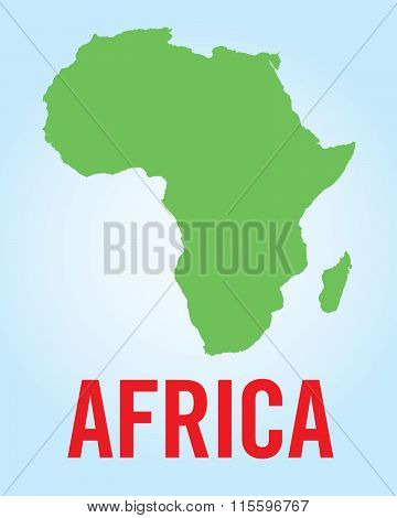 Vector Map of Africa