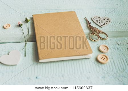 Cute and stylish brending mockup photo