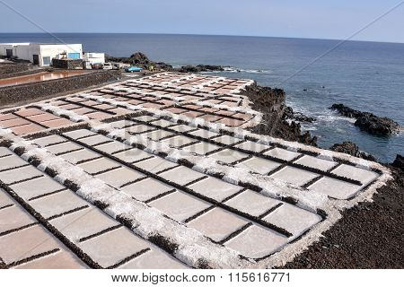 Salt Flats in the Canry islands