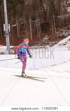 Ruhpolding, Germany, 2016/01/06: training before the Biathlon World Cup in Ruhploding