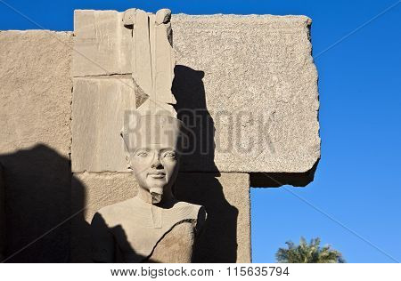 Karnak Ramses sculpture