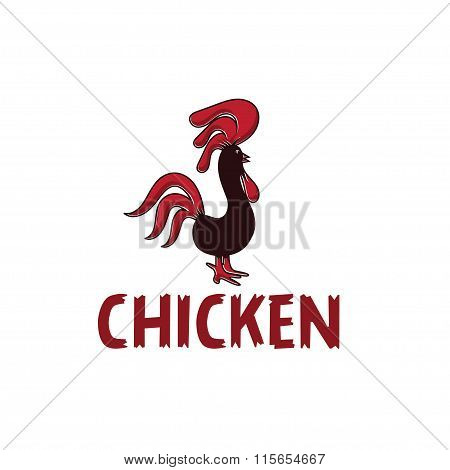 Chicken Vector Design Template