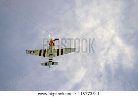 WWII P-51 Mustang Fighter