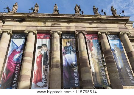 The National Opera Du Rhin, Strasbourg, France.