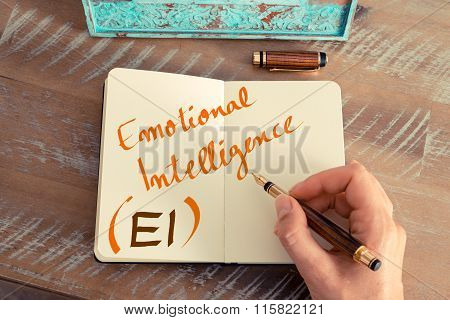 Business Acronym Ei Emotional Intelligence