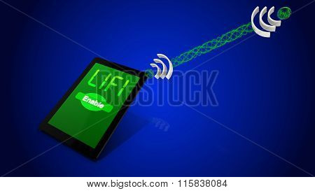 Lifi Concept Illustration