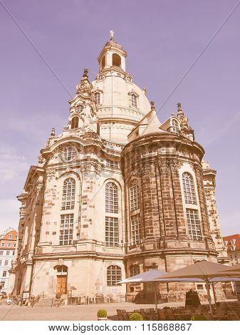 Frauenkirche Dresden Vintage