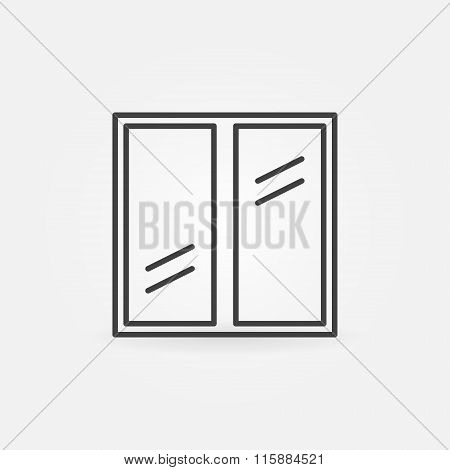 Plastic window icon