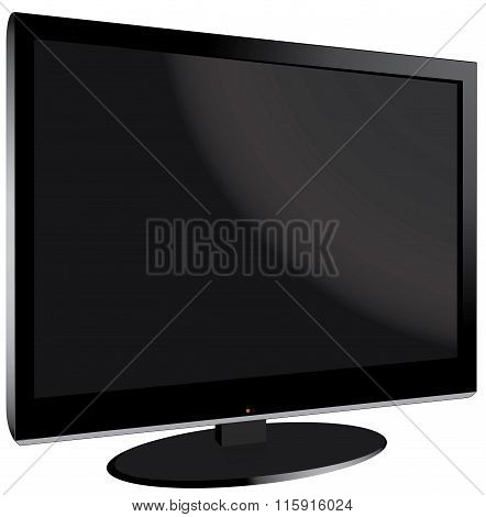 Black LCD TV