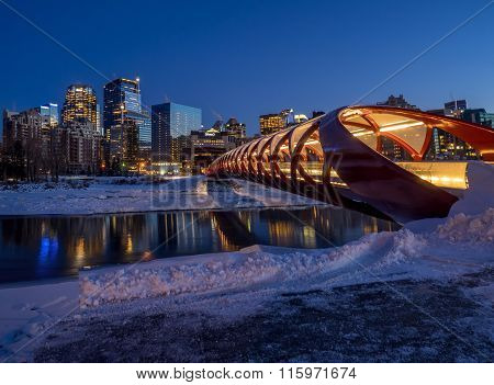 Peace Bridge, Calgary