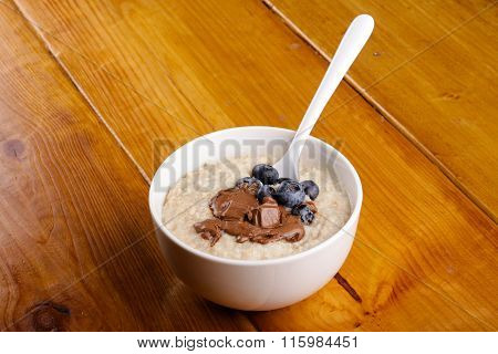 Oat Cerials Isolated White