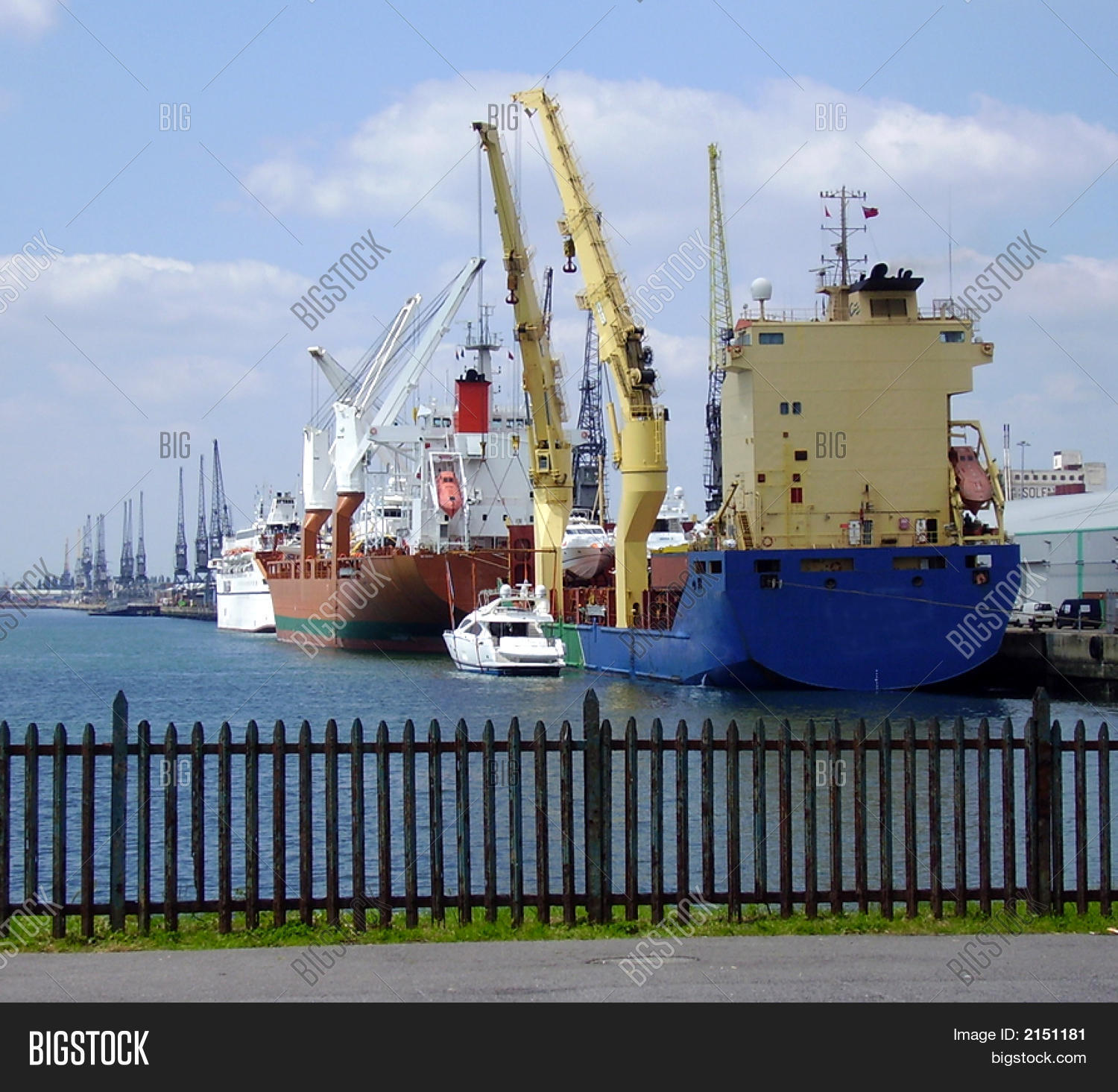 Crane Boats Image & Photo (Free Trial) Bigstock