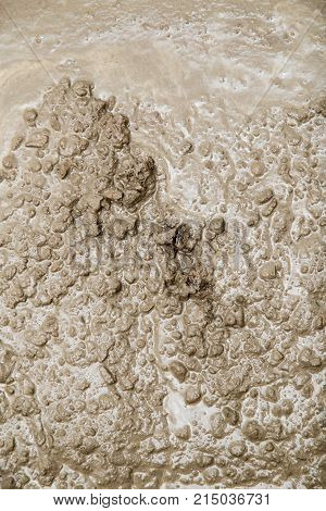 fresh concrete mixture . Photo of an abstract texture