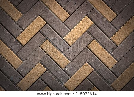 A sample of concrete paving slab for laying tracks.