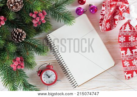 Christmas And New Year Background.