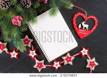 Christmas And New Year Background.