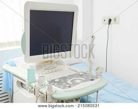 The image of an ultra sonic equipment