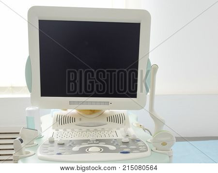 The image of an ultra sonic equipment