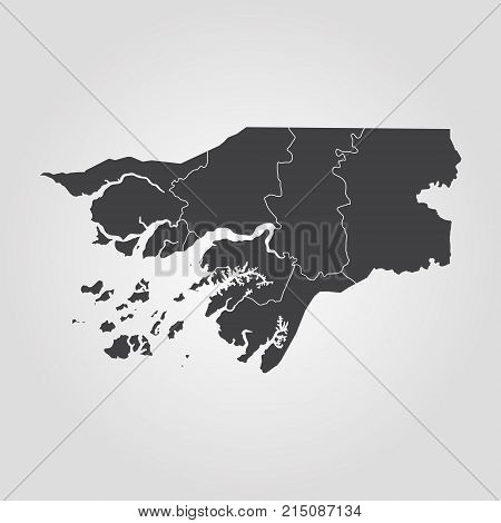 Map Of Guinea-bissau