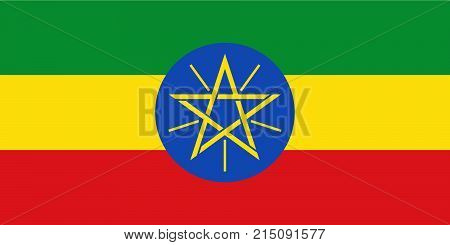 Flag Of Ethiopia