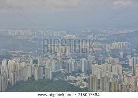 Tuen Mun, Yuen Long From Castle Peak