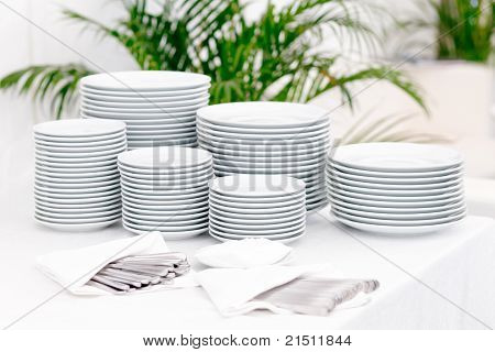 Stapel von Platten