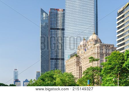 Amazing View Of The Pearl River Investment Building, Guangzhou