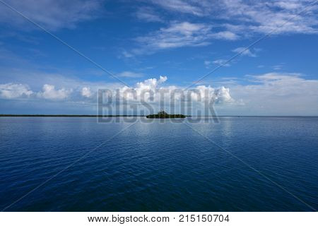 Holbox Yalahau also Conil lagoon in Quintana Roo Mexico