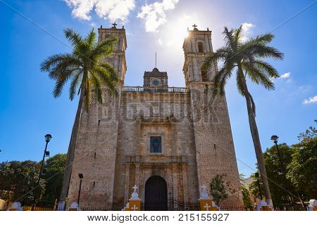 Valladolid San Gervasio church of Yucatan in Mexico