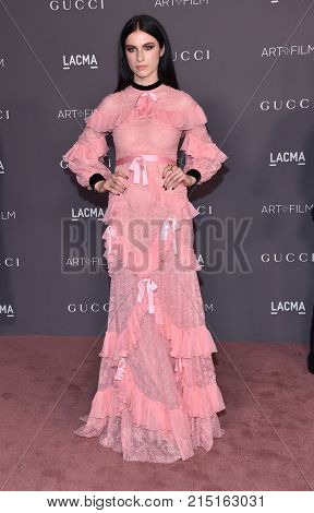 LOS ANGELES - NOV 04:  Tali Fruchtmann arrives for the 2017 LACMA Art + Film Gala on November 04, 2017 in Los Angeles, CA                