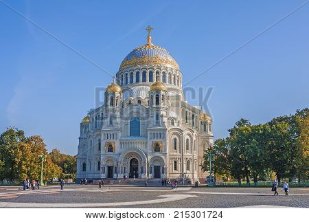 The Church in the name of Nicholas, Archbishop of Myra in Lycia, In Kronstadt, Leningrad region, Russian Federation.