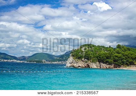 Milocer Beach (milocer Plaza), Sveti Stefan, Montenegro