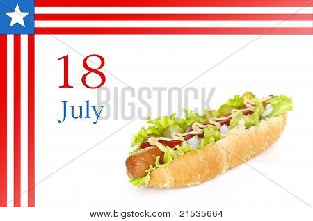 Día Nacional del perrito caliente