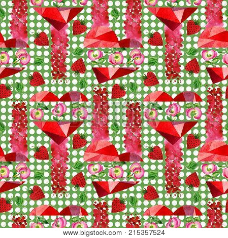 Wildflower cornos Florida flower pattern in a watercolor style. Full name of the plant: cornos. Aquarelle wild flower for background, texture, wrapper pattern, frame or border.