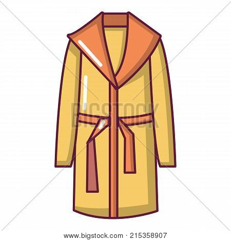 Bathrobe icon. Cartoon illustration of bathrobe vector icon for web